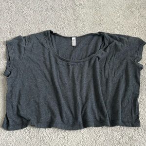 American Apparel Oversized Crop Top